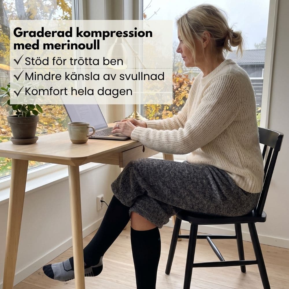 2-pack Compression Wool Svart - bild 3