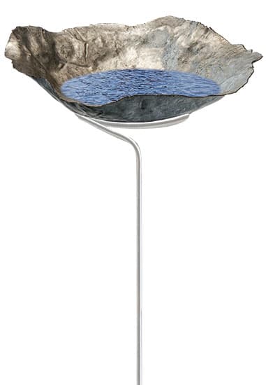 Fågelbad / Trädgårdspinne "Lotus"