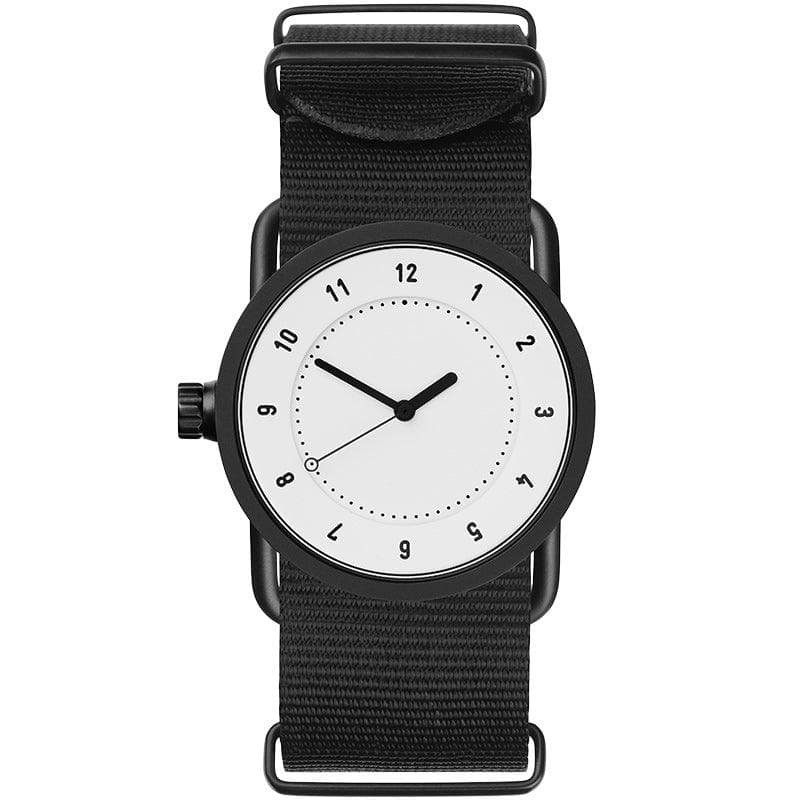 TID No.1 White Dial\Leather Strap
