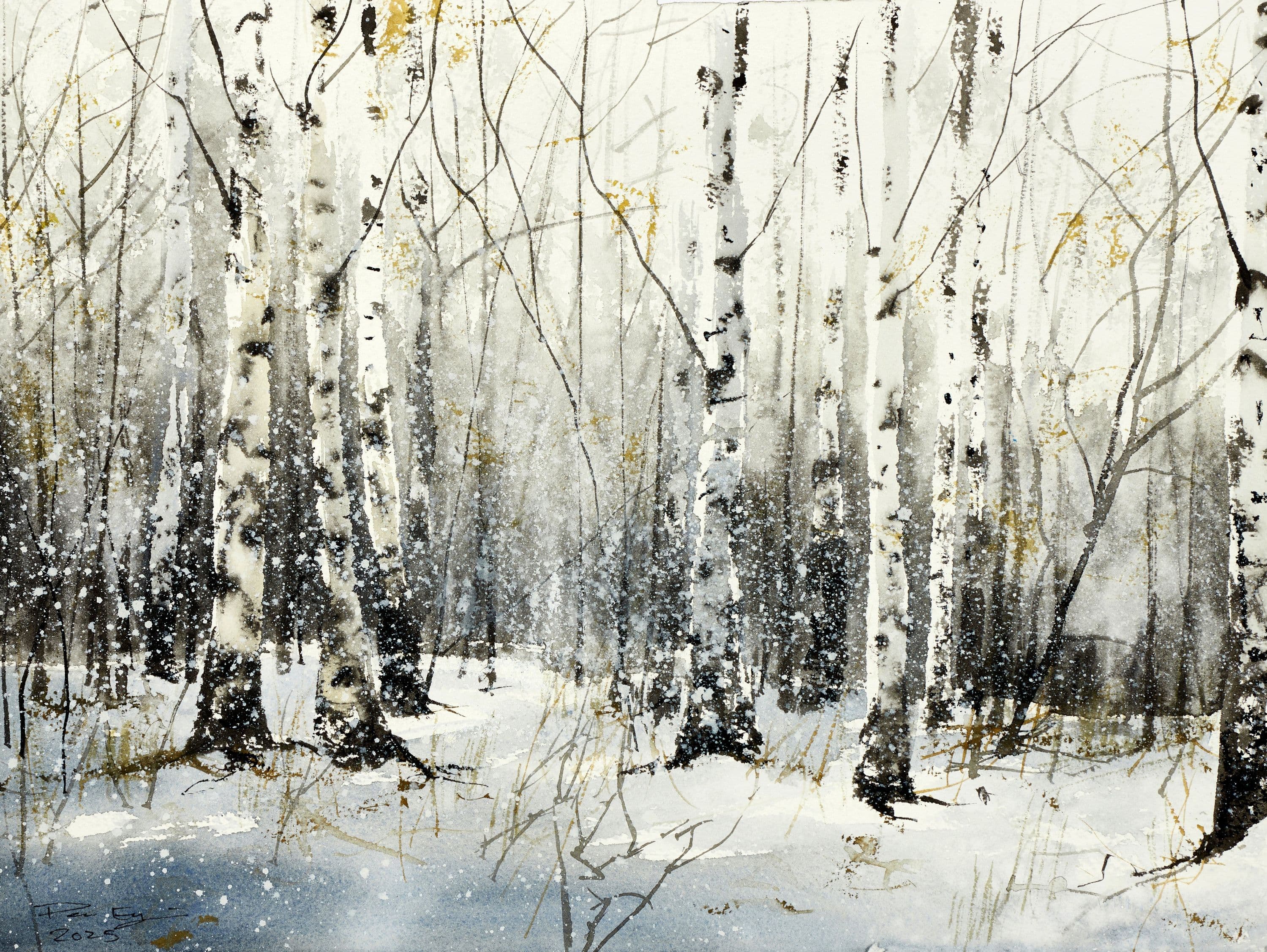 Konstverk, fine art print av Peter Eugén - Vinter
