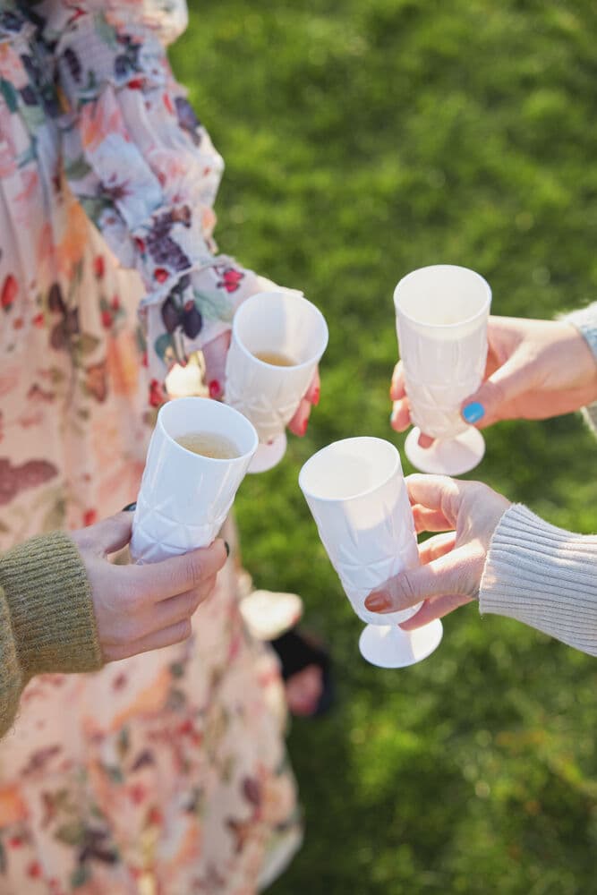 Picknick Juni glas hög, 4-pack - bild 4