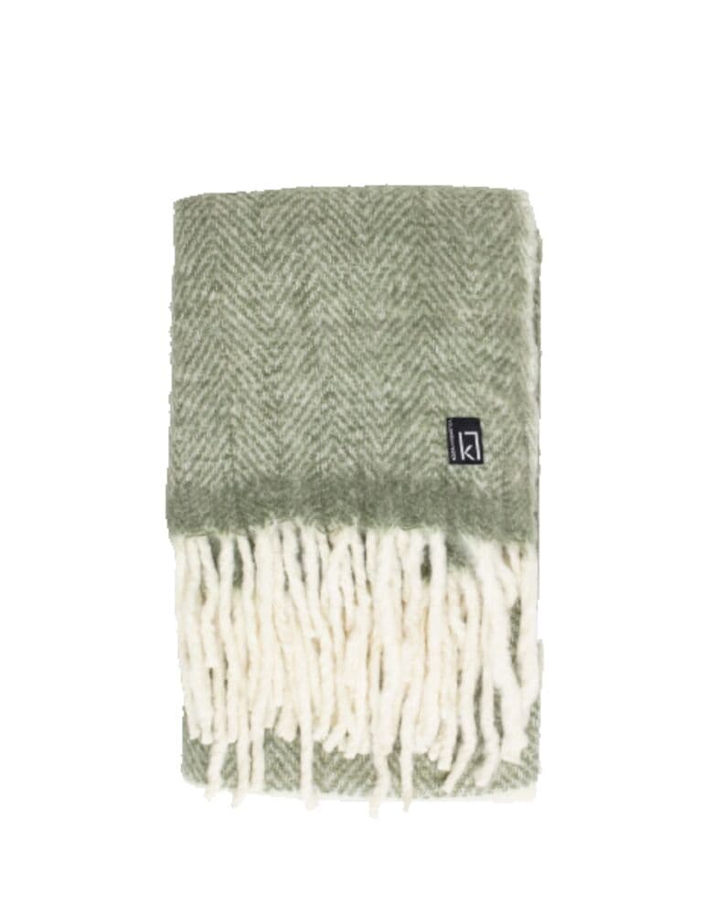 Ullpläd från Kosta Linnewäfveri - bild 13