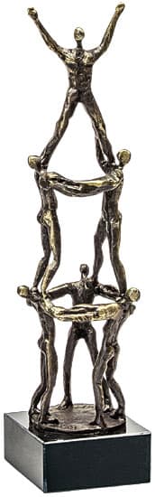 Gerard: Skulptur "Tillsammans för framgång"