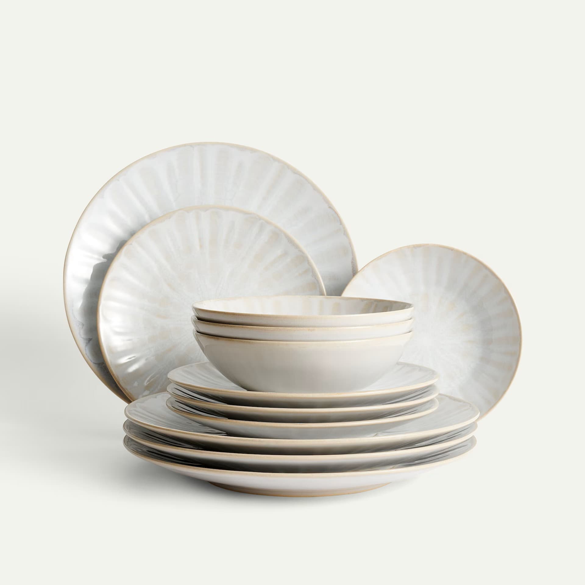 Terra Fiore tallriksset 12 delar, 4 pers