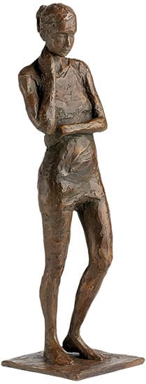 Valerie Otte skulptur i brons, Kontemplation