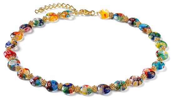 Petra Waszak: Halsband "Mille Fiori"