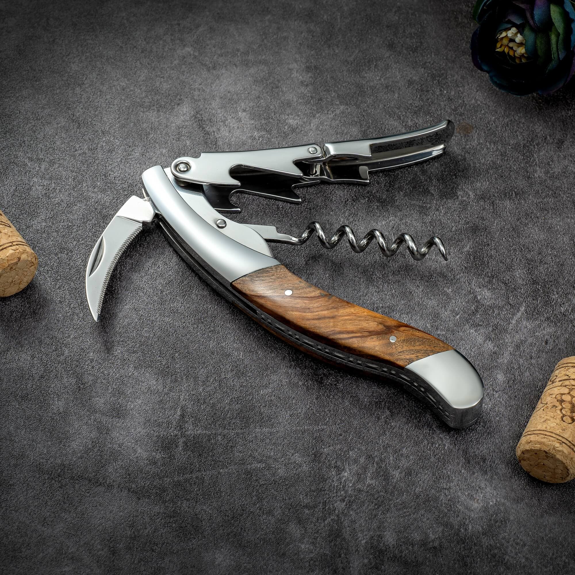 Vinset - Laguiole Vita Vinci -Olivträ - bild 6