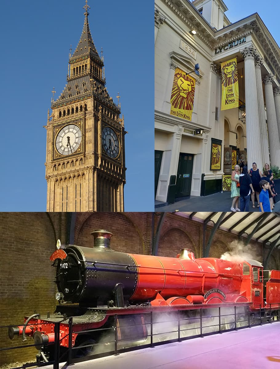 Barnbarnsresa till London med Harry Potter & Lejonkungen - bild 2