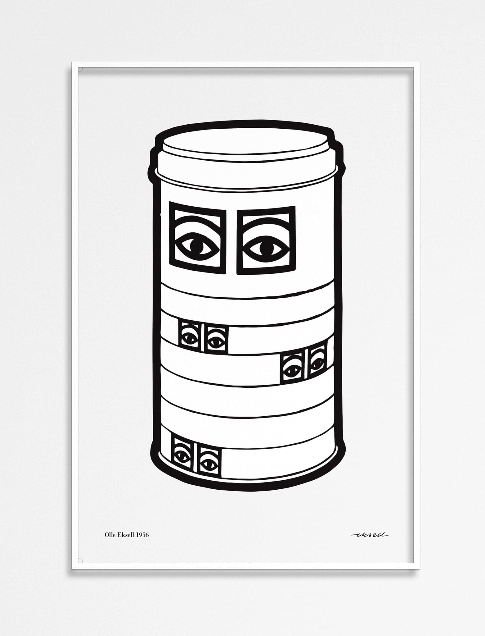 Ögon - 1956 - Can - Black and White - bild 1