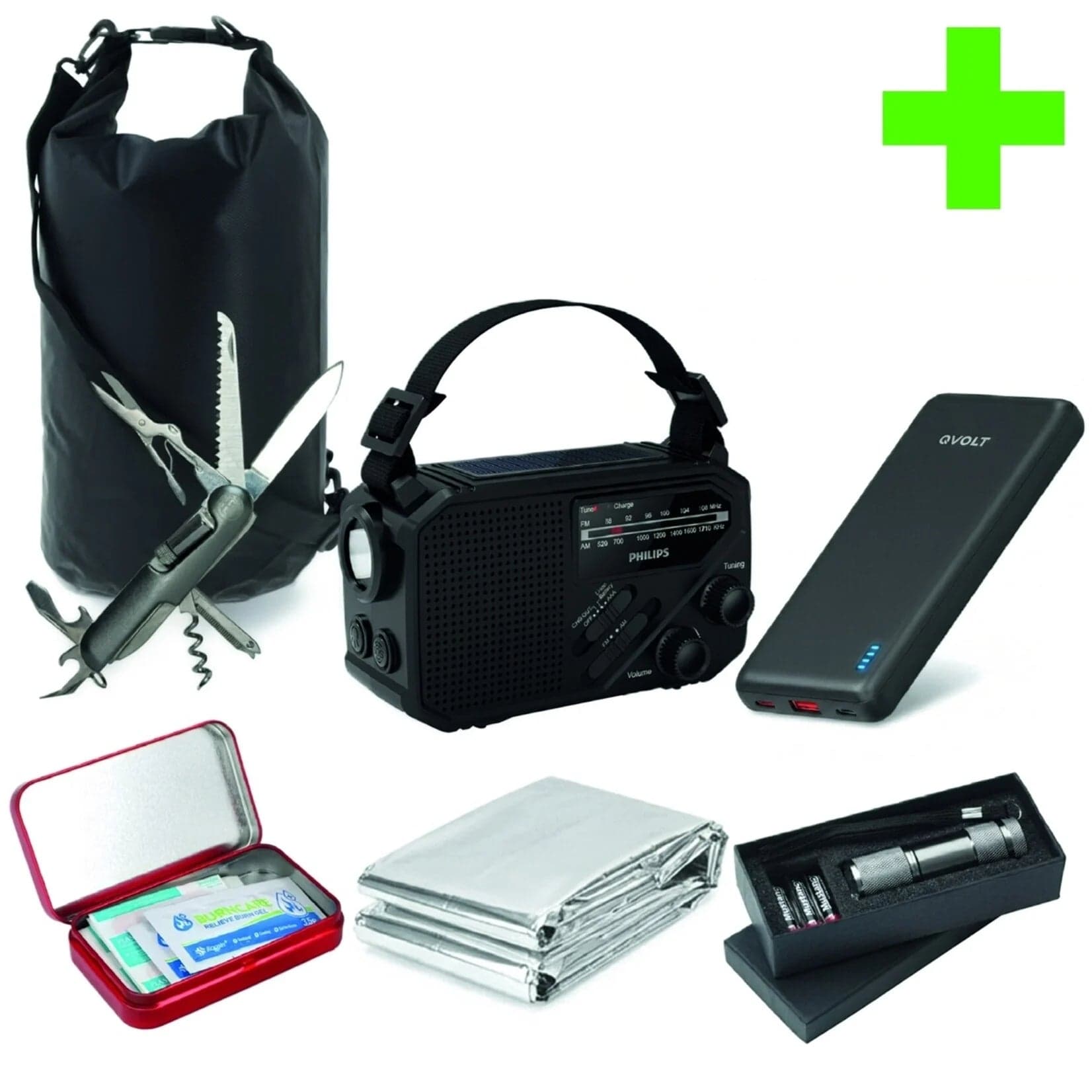 Premium nödberedskapsset – alltid förberedd vid strömavbrott och nödsituationer - bild 1