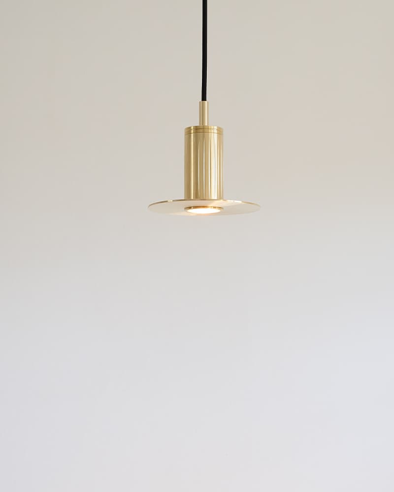 Luminar Pendel Disc Light | Mässing - bild 2