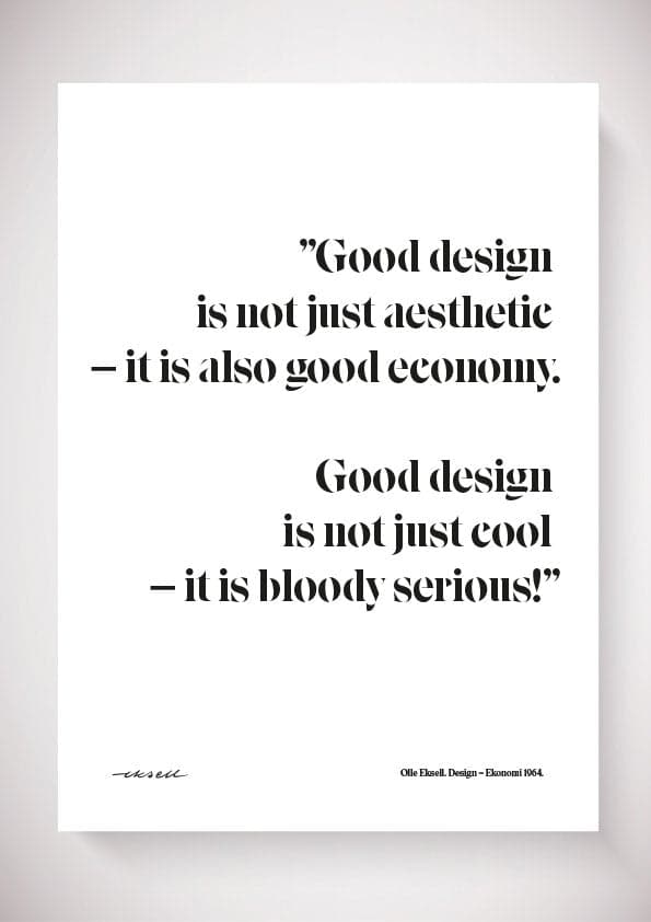 Design = Ekonomi - 1964 - Quote - bild 1