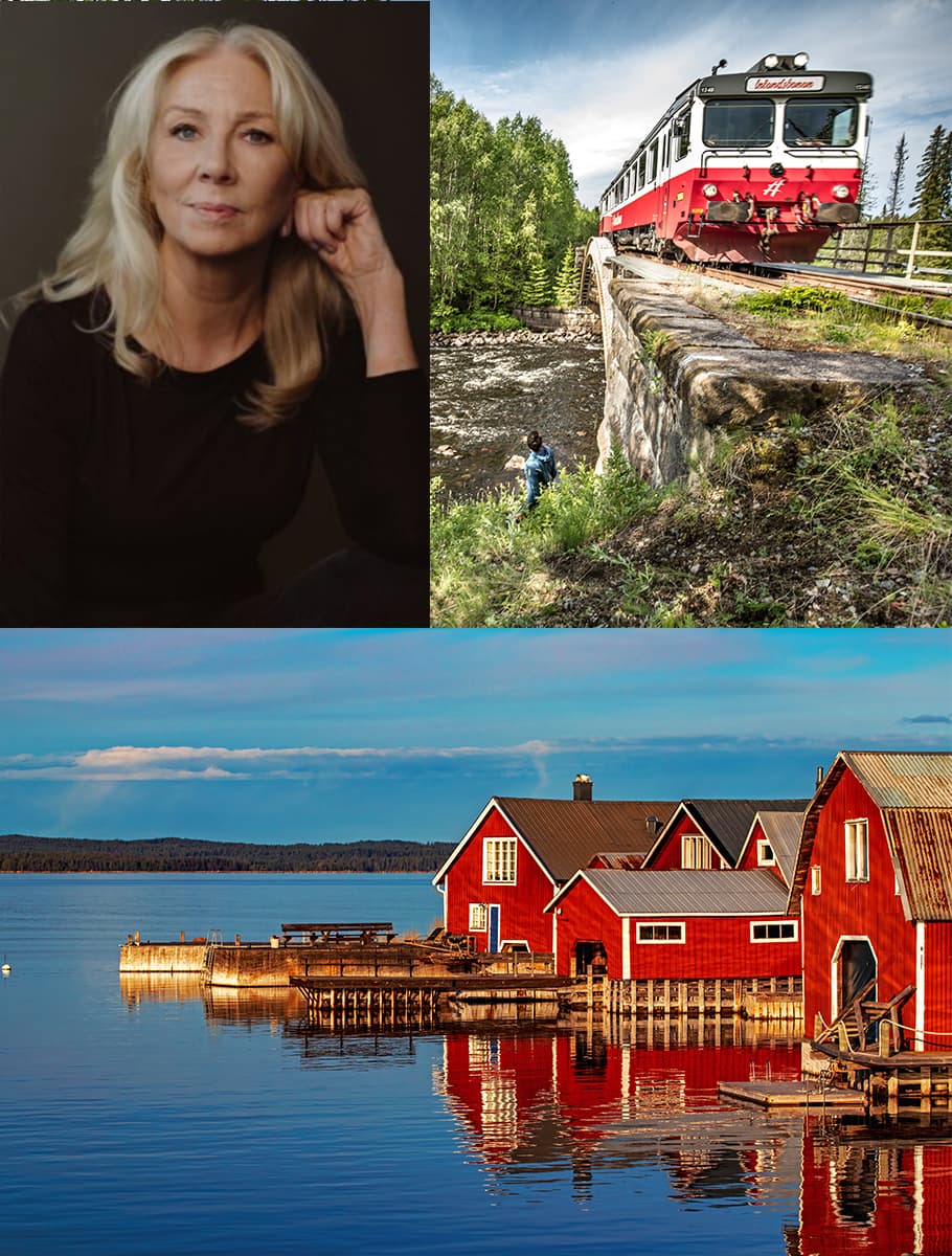 Höga kusten till Kiruna på Inlandsbanan