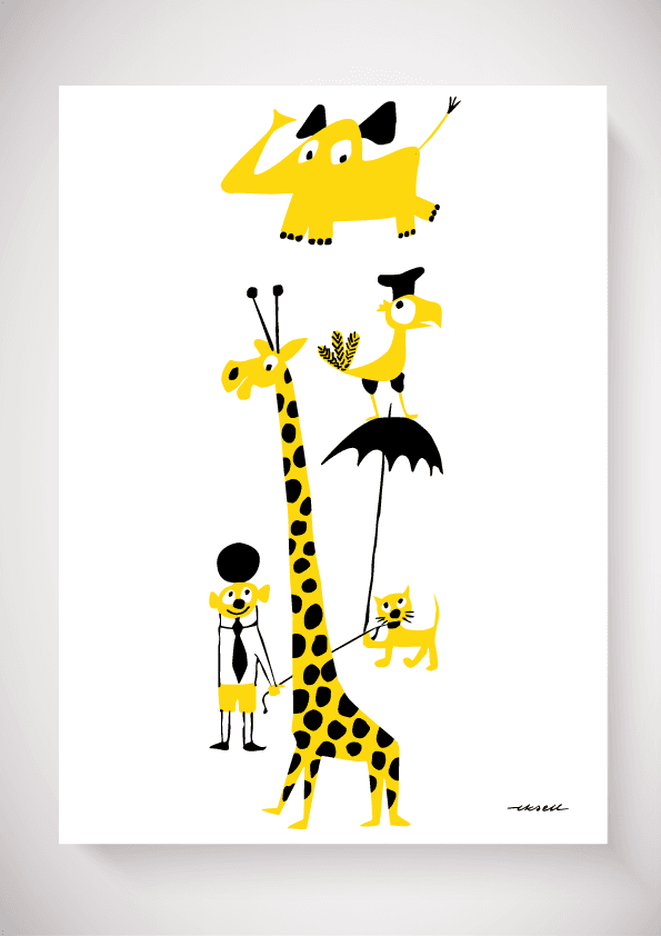 Animals - Yellow - bild 1