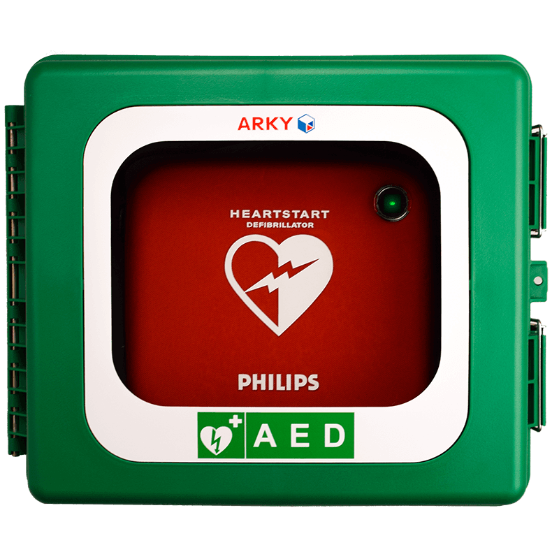 Hjärtstartarpaket Philips HS1 med utomhusskåp - bild 2