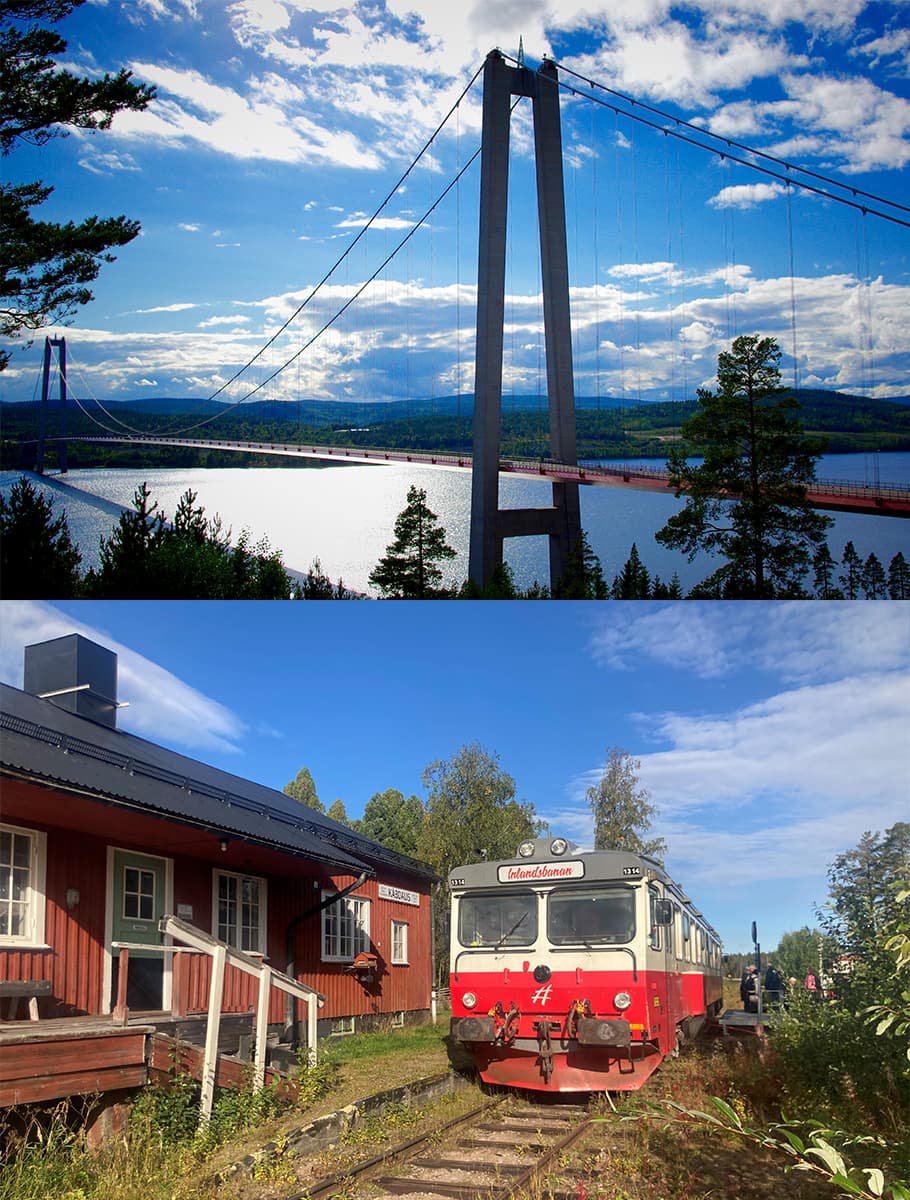 Höga kusten till Kiruna på Inlandsbanan - bild 2