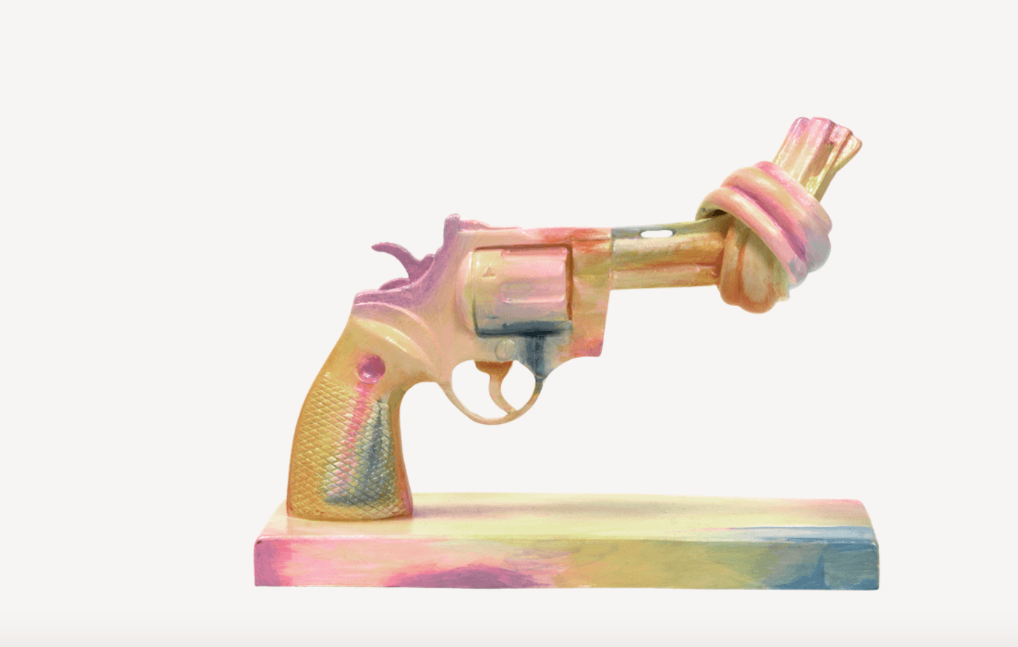 Acne for Peace 40 cm Non Violence konst - bild 1