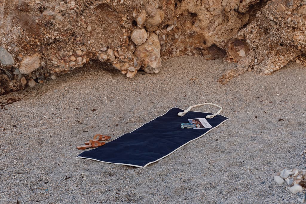 Strandmatta av återvunnen canvas - bild 6