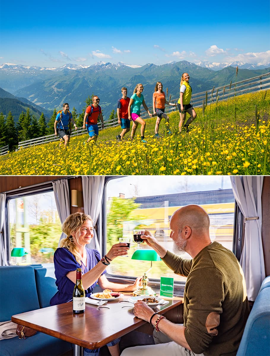 Tåg- och vandringsresa med DN Erbjudanden till Bad Gastein - bild 1