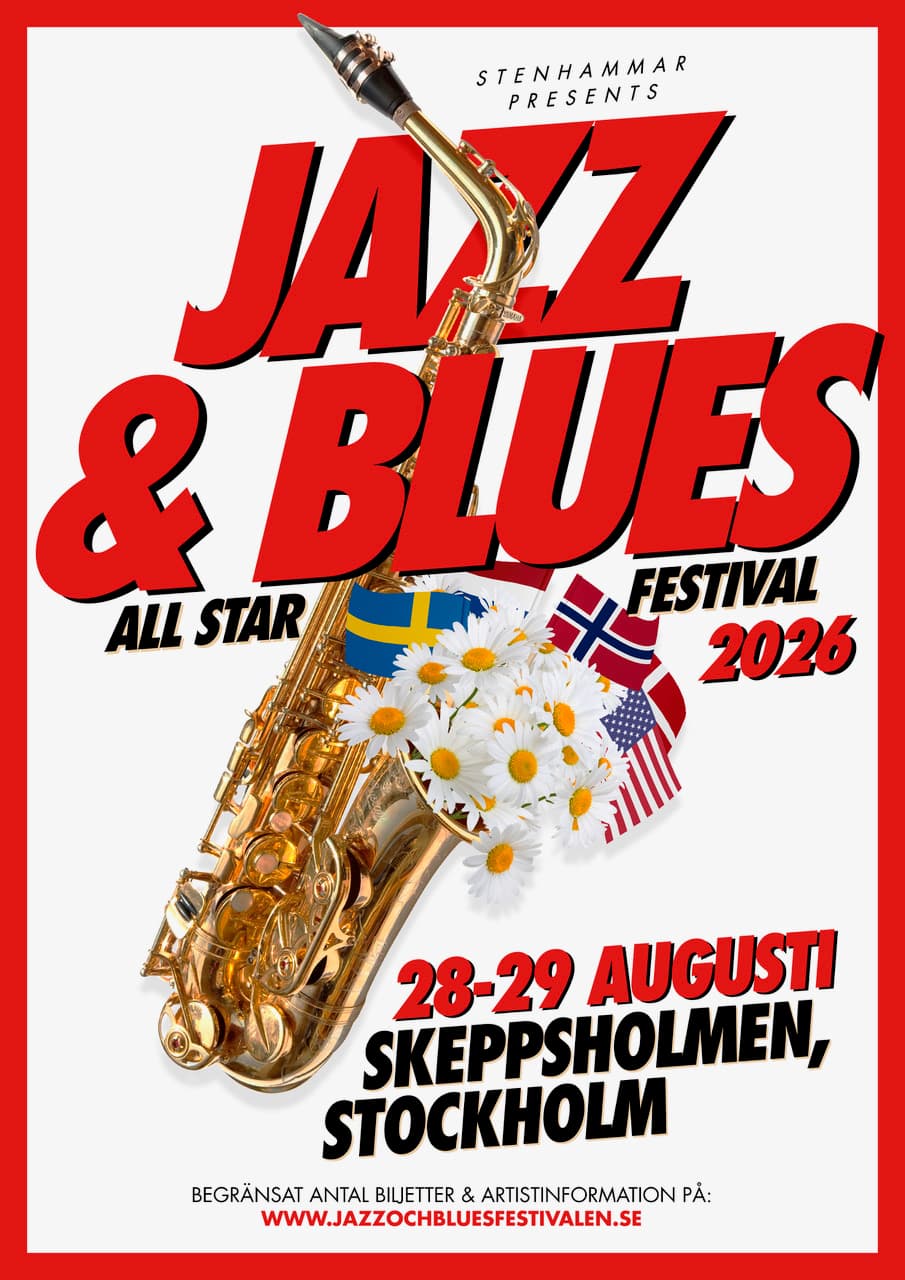 Jazz & Blues All Star Festival på Skeppsholmen den 28-29 augusti