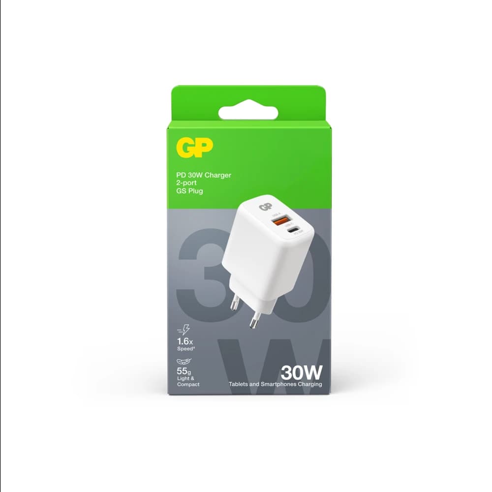 GP Väggladdare 30W - bild 1