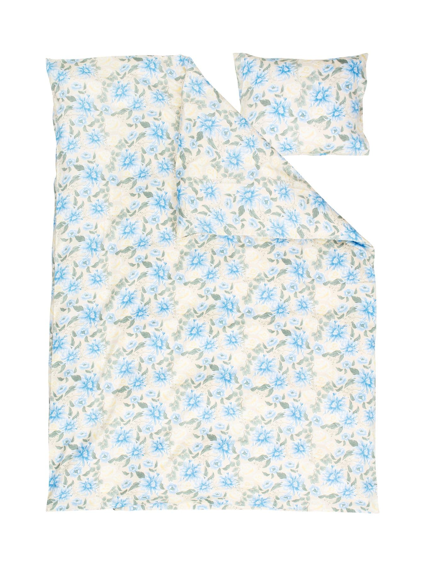 Bäddset med stora vackra blommor - bild 3