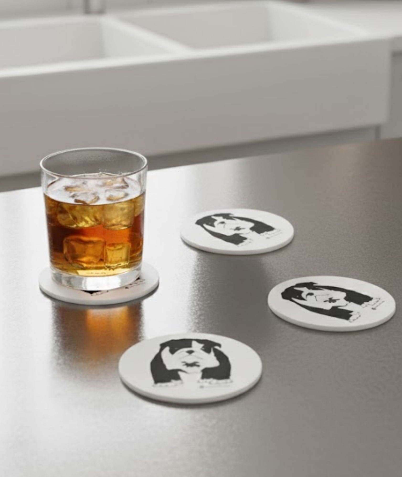 Glasunderlägg Märtha 4-pack - bild 2