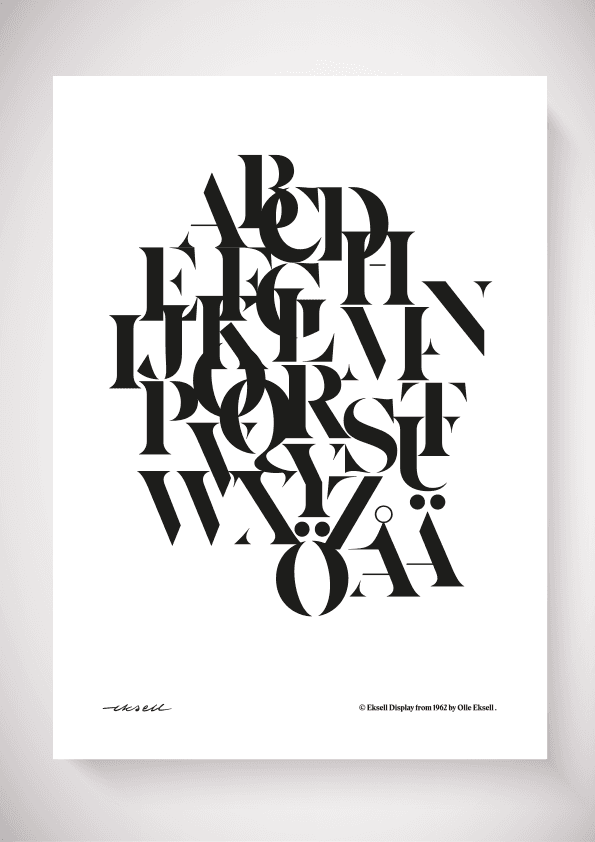 Eksell Alphabet #3 - mix - bild 1