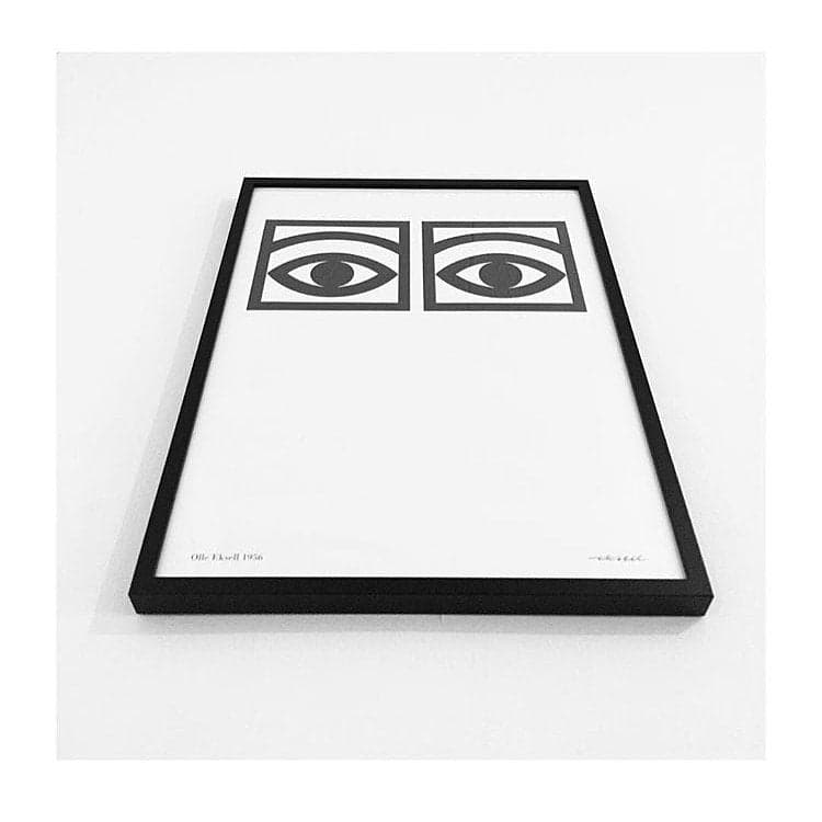 Ögon - 1956 - One Eye - Black and white 50x70 - bild 9