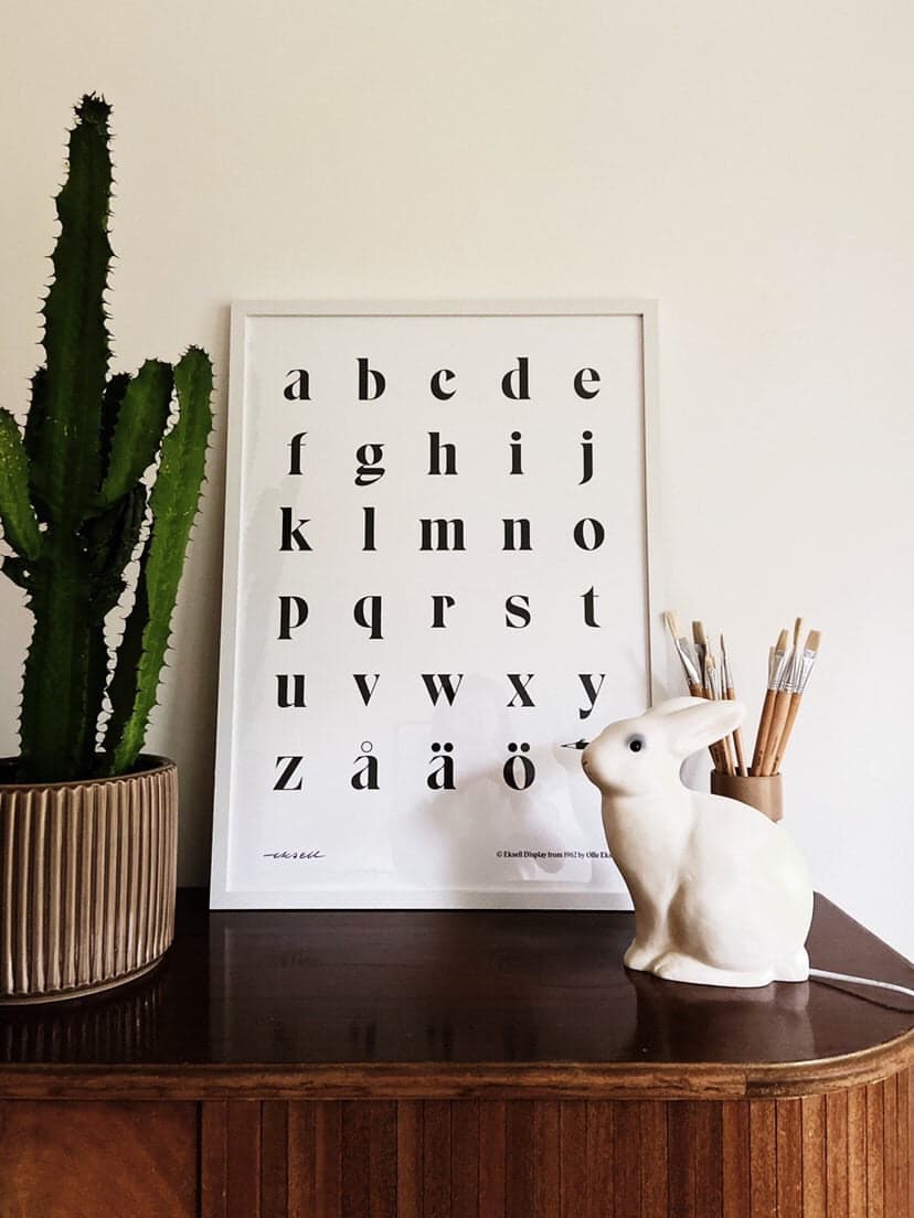 Eksell Alphabet #2 - lower-case - bild 8