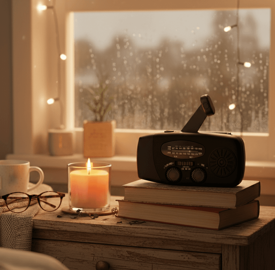 Vevradio 2000 mAh - Multifunktionell nödradio - bild 2