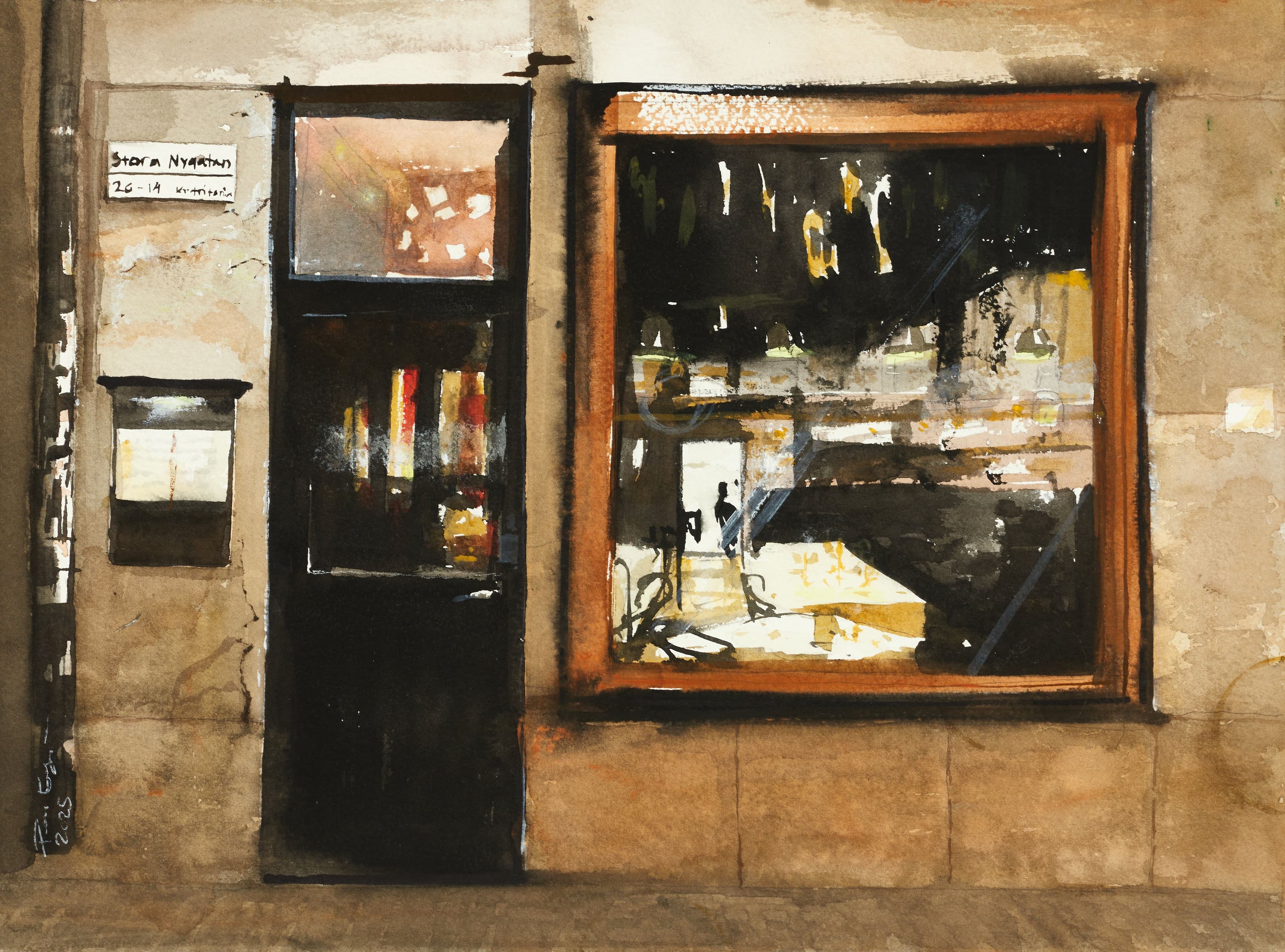 Konstverk, fine art print av Peter Eugén - Kvällen