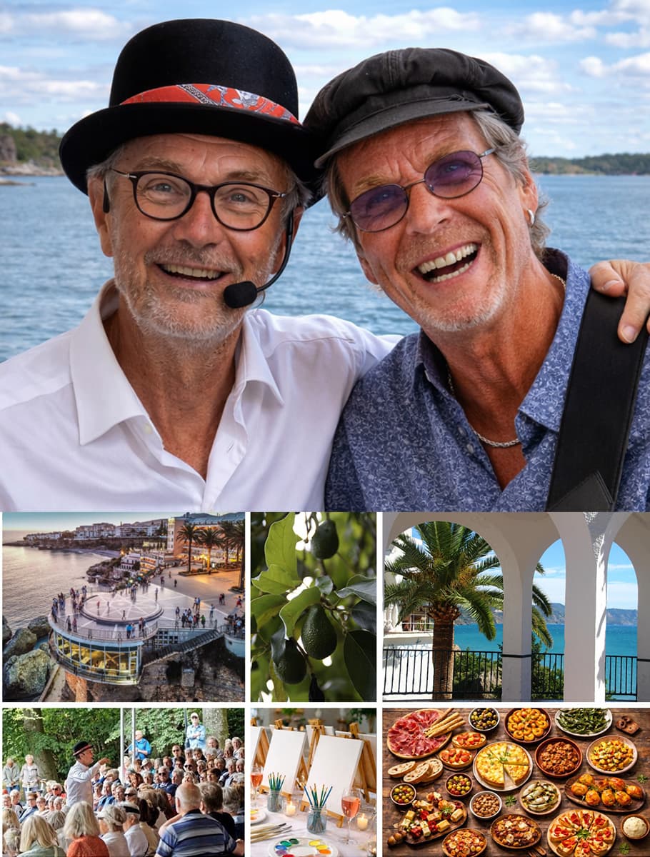 En resa fylld av musik, minnen och gemenskap till Spanien – med Harald Treutiger & Leif ”Pedda” Pedersen