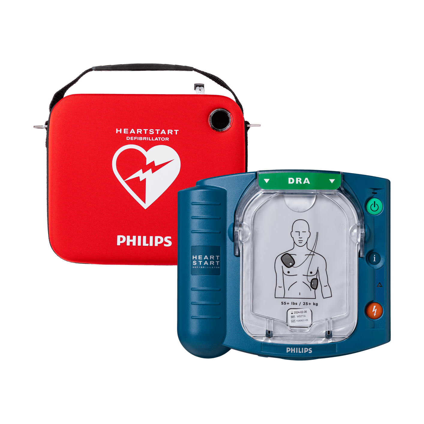 Hjärtstartarpaket Philips HS1 med väska - bild 2