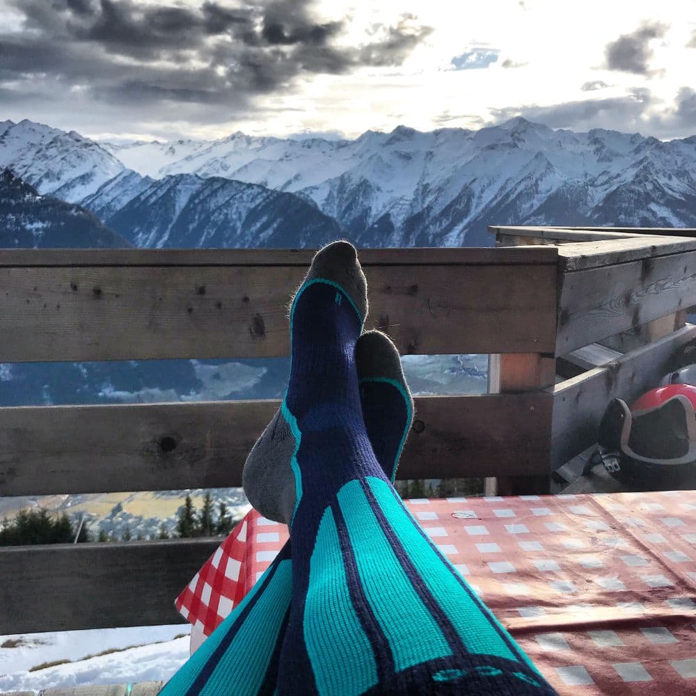 Kompressionsstrumpor för skidåkning - bild 4