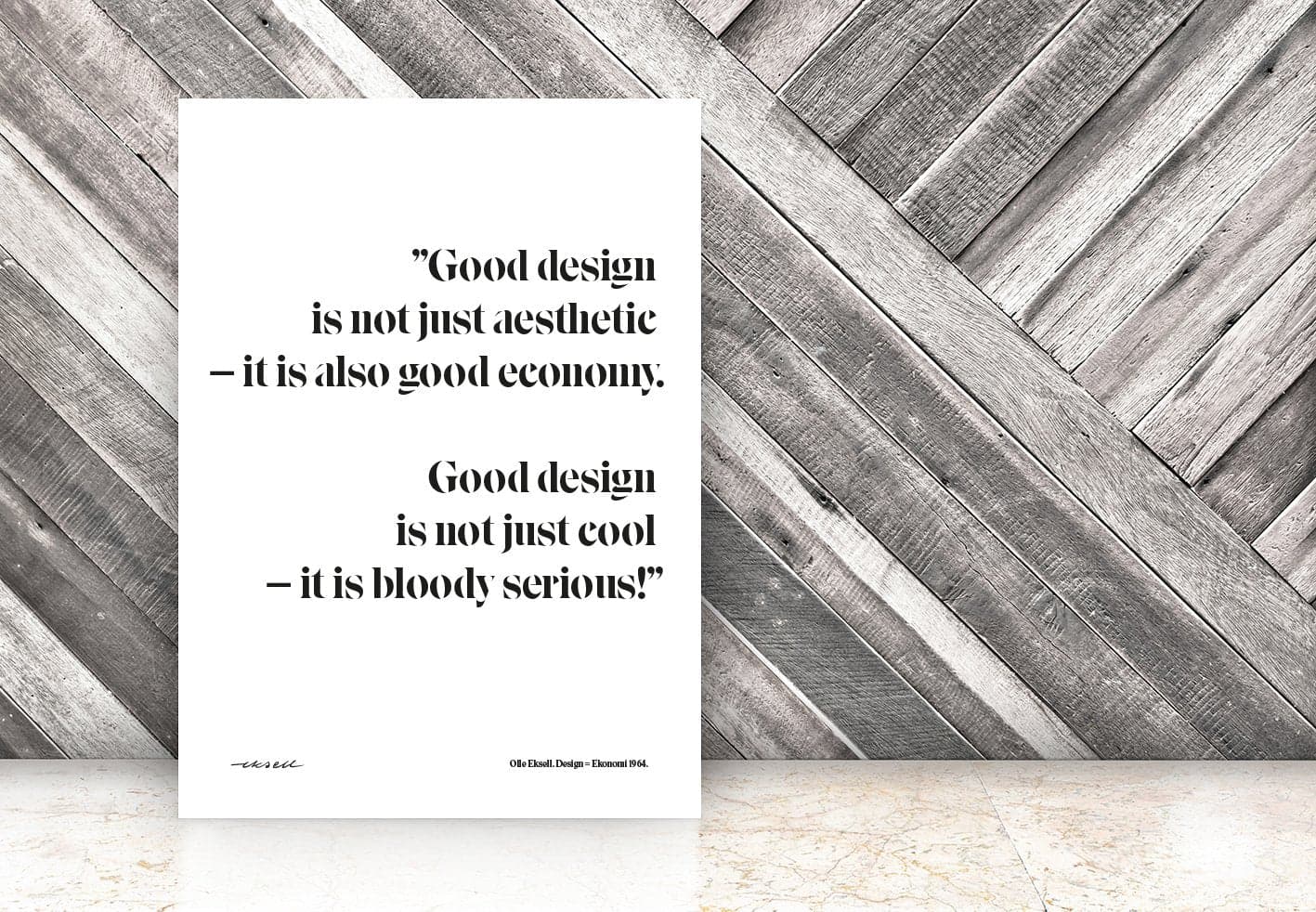 Design = Ekonomi - 1964 - Quote - bild 8