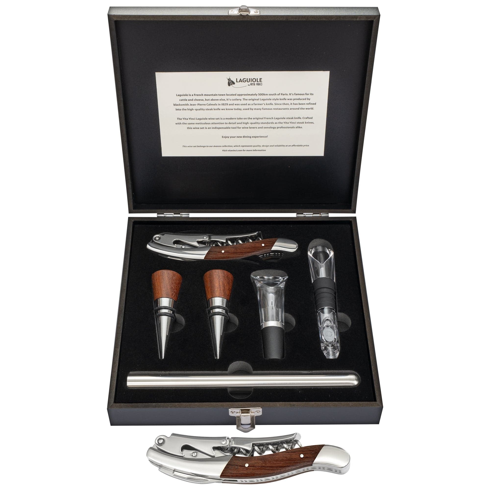 Vinset Rosenträ- Laguiole Vita Vinci