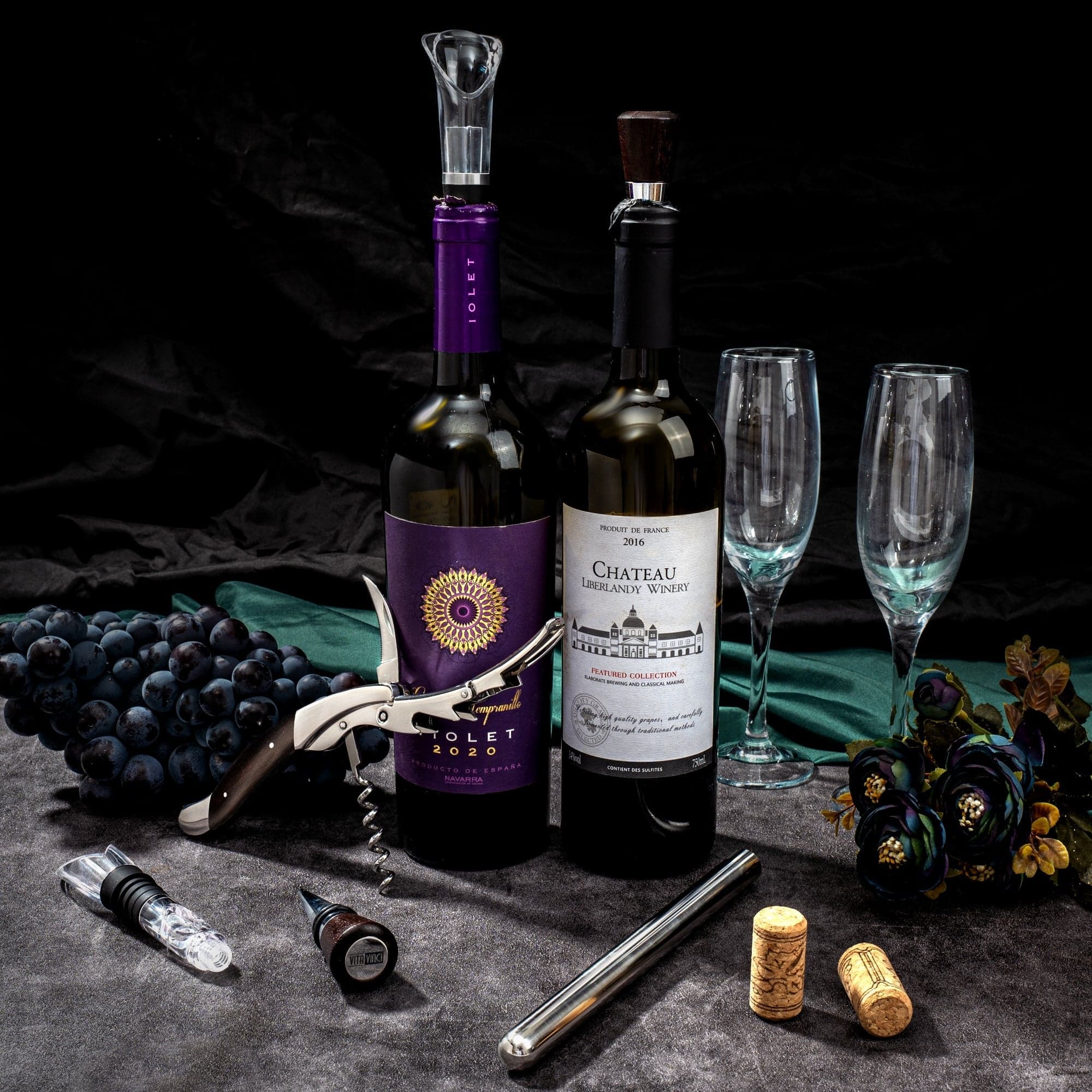 Vinset Wenge trä Laguiole Vita Vinci - bild 14