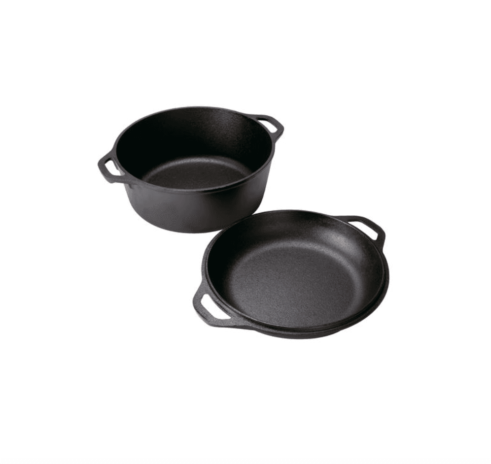 2 i 1 gryta och stekpanna i gjutjärn 4,7 L / 26 cm Classic collection - bild 2