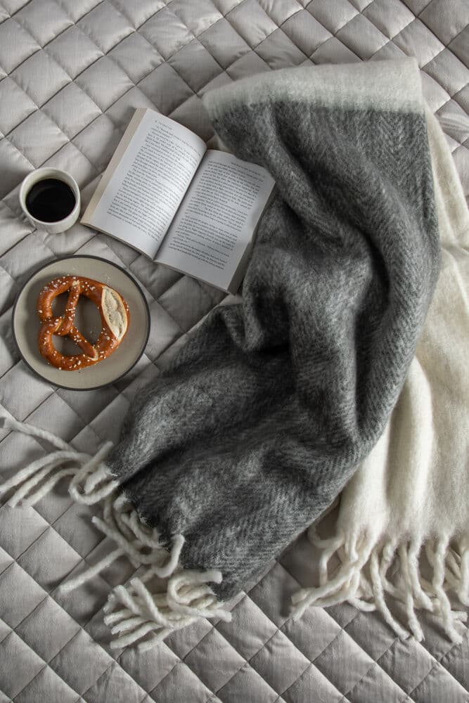 Ullpläd från Kosta Linnewäfveri - bild 3