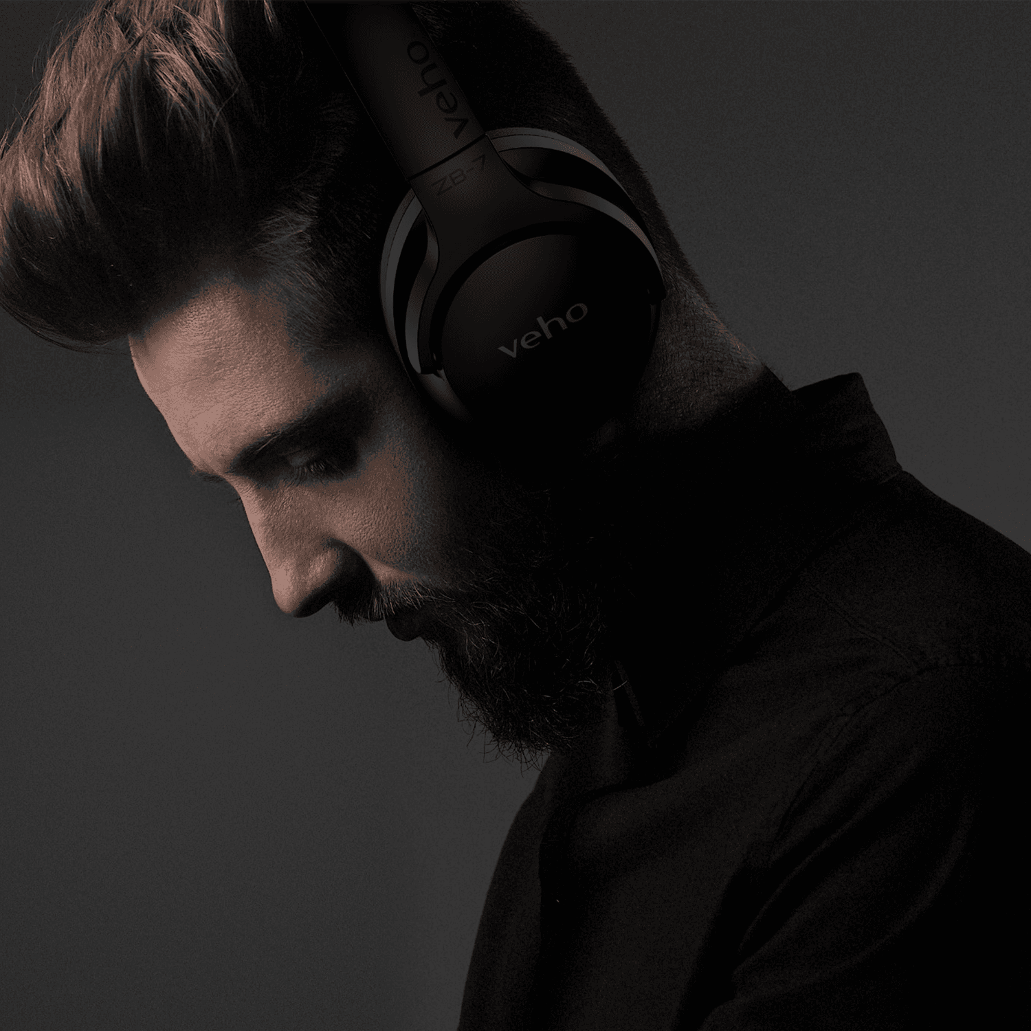 Veho ZB-7 wireless ANC headphones - Black - bild 2