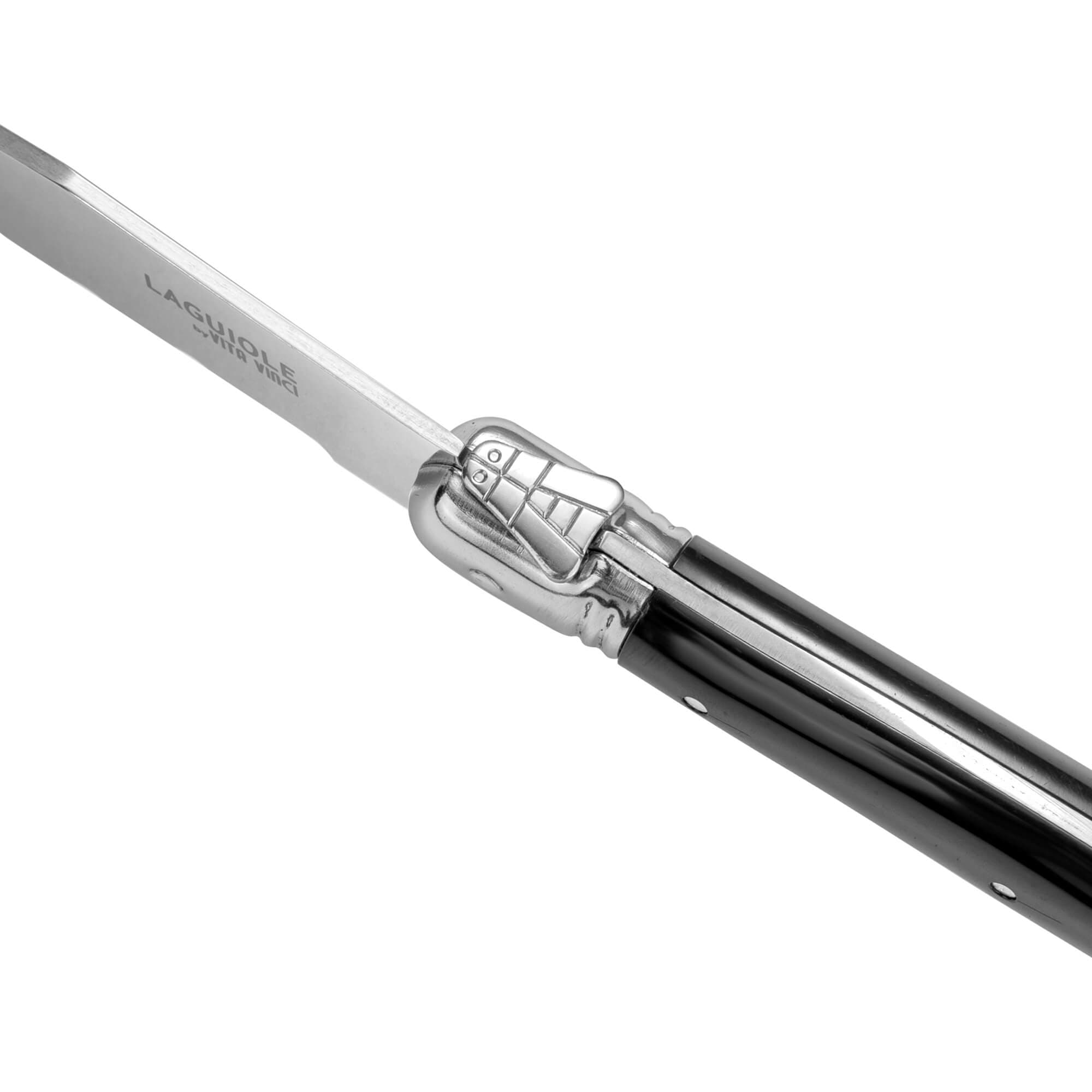 Steakkniv - Laguiole Vita Vinci - Avanza - Svart. - bild 8