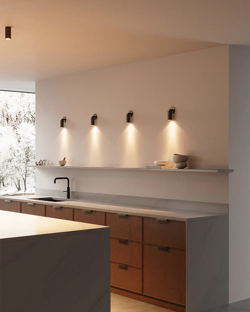 Luminar Box Mount Vägglampa | Brunert Mässing - bild 2