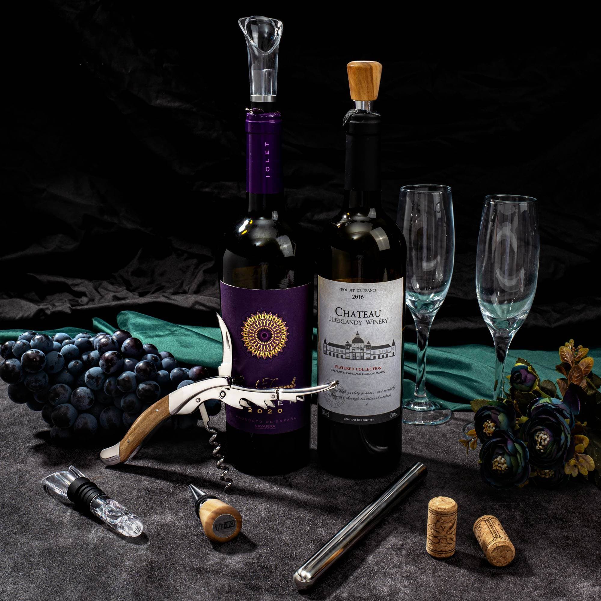 Vinset - Laguiole Vita Vinci -Olivträ - bild 4