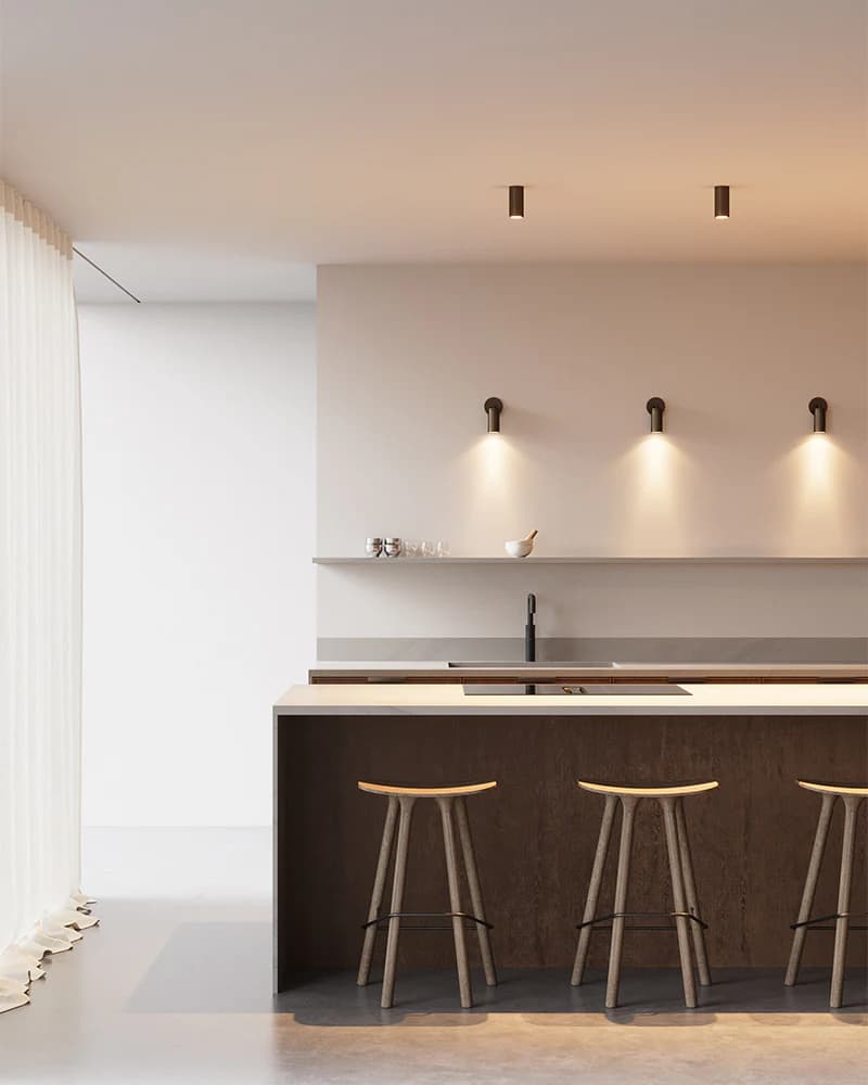 Luminar Box Mount Vägglampa | Brunert Mässing - bild 3