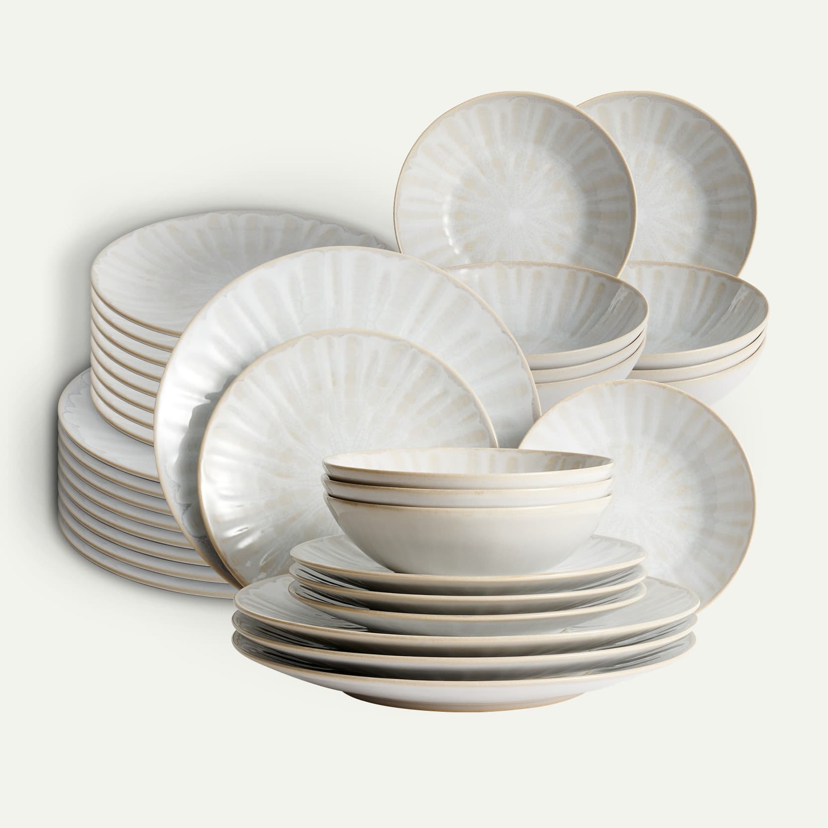 Terra Fiore tallriksset 36 delar, 12 pers - bild 1