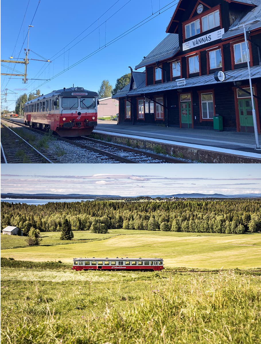 Höga kusten till Kiruna på Inlandsbanan - bild 3