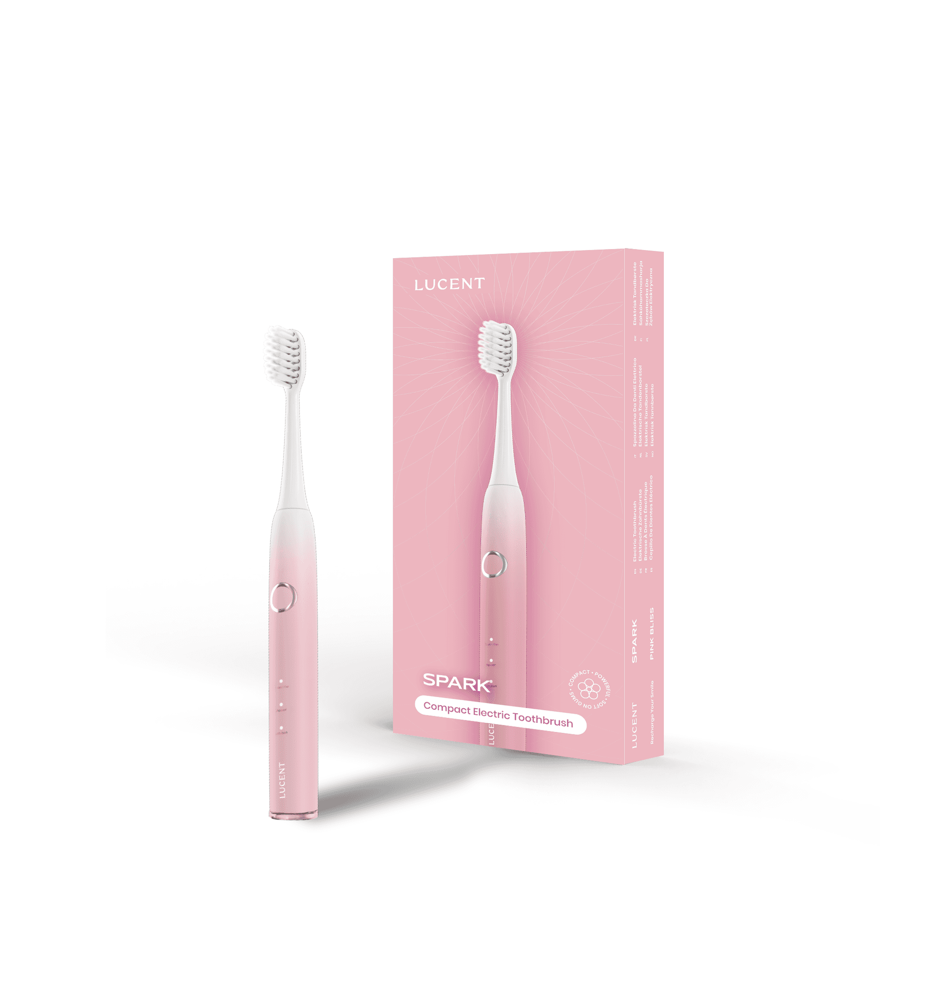 Spark Sleek Sonic Eltandborste - Pink Bliss - bild 4